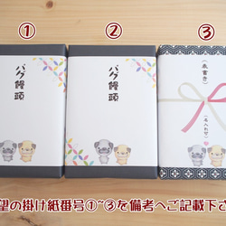 パグ饅頭箱詰め6個入 2枚目の画像