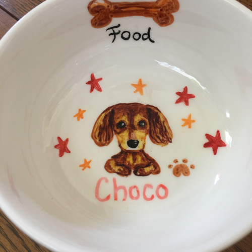 オーダー ハンドメイド 猫 ペット 犬 フードボウル ボール ビーグル