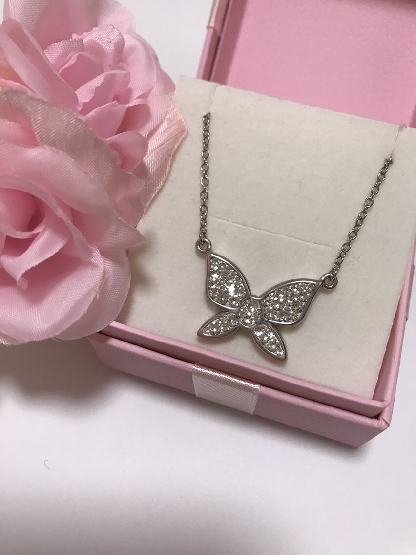 【現品のみ】バタフライネックレス/グルーデコ