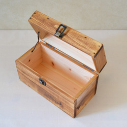 ≪木製面膜盒≫ 日本扁柏樹幹盒（全3色）M號 第4張的照片