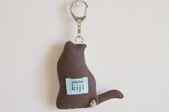 kiji貓墊尾Furifuri噱頭鑰匙串“從左邊的東西來了！？” 第2張的照片