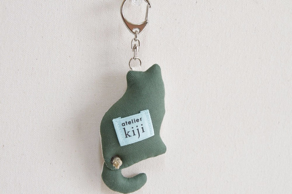 kiji貓墊尾Furifuri噱頭鑰匙扣“想撒嬌。” 第4張的照片