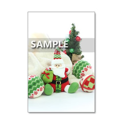 1211）クリスマス　10 　    ポストカード5枚組 4枚目の画像