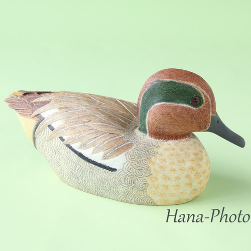カナダ人デコイ作家作品　マガモ雌　バードカービング カナダ人デコイ作家作品 マガモ雌 バードカービング - メルカリ
