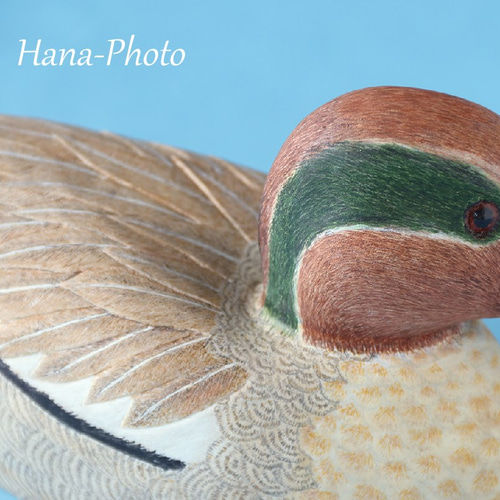 合鴨ディコイ   ☆ バードカービング ☆ 【ハンドメイド】 合鴨ディコイ ☆ バードカービング ☆ 【ハンドメイド】