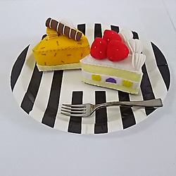 再販３！フェルトままごと☆ケーキ屋さんごっこ遊び♪6種類のカットケーキ！ 3枚目の画像