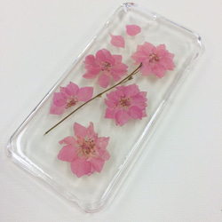 お花のiPhoneケース 2枚目の画像