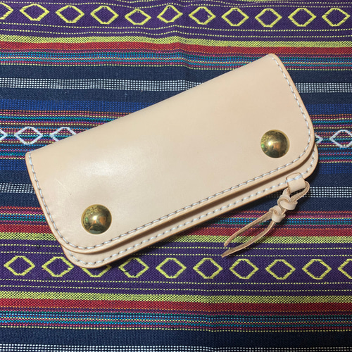 ヌメ革 長財布 トラッカーズウォレット 長財布 Mitsu Craft 通販
