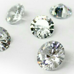 ピアス 14kgf ジルコニア ダイヤ 3㎜ 3枚目の画像