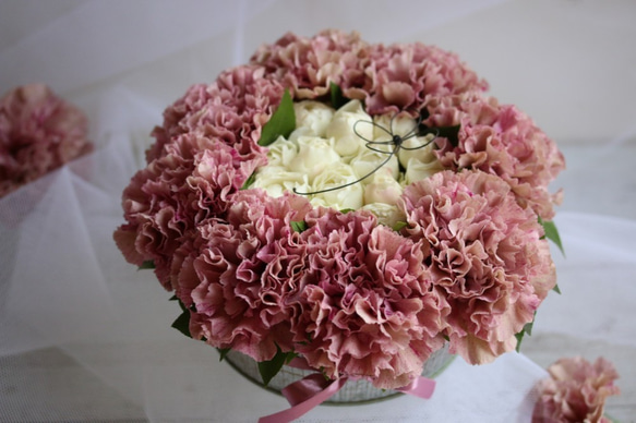 母の日に♥お花のケーキ（生花） 2枚目の画像
