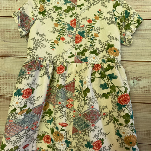 送料無料☆着物リメイク子供ワンピース110〜 子供服 MAXまま 通販