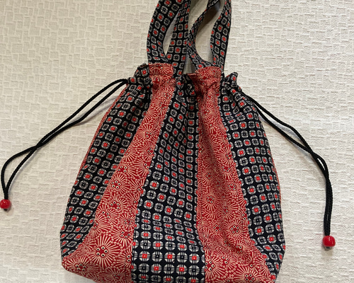 トートバッグ カンバディアパッチ 巾着 レディース （ カンバディア トート インド刺繍 バッグ ミニトート 小さめ 巾着付き 刺繍 パッチワーク  スパンコール ビーズ サリー 民族衣装 古布 刺し子 ランチバッグ ） 【グレイッシュブルー】:リビングート JRE MALL店通販 