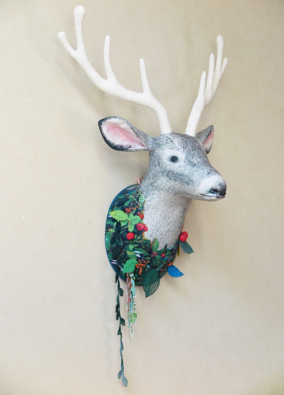 【Creema限定】Drawing trophy - X'mas deer 第2張的照片