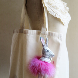 兔子魅力 - 粉紅色 第4張的照片