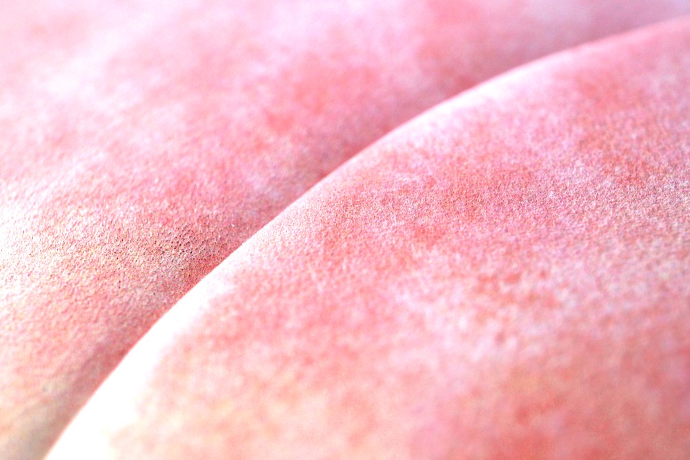 薄型軽量！桃なL字ファスナー長財布（牛革製）