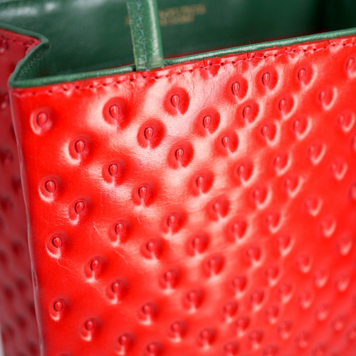 いちごなショッパートート（牛革製） トートバッグ EARL'S