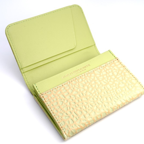 クラウンメロンなビジネス名刺入れ（牛革製） 名刺入れ・カードケース