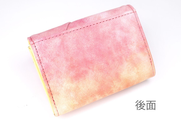 桃なビジネス名刺入れ(牛革製） 3枚目の画像