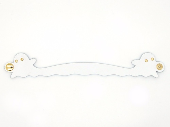 おばけちゃんずブレスレット／牛革製 2枚目の画像