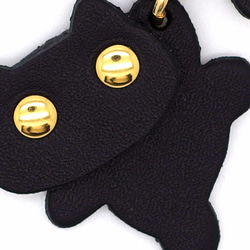 千鈞一發！貓聯盟救援（袋魅力）/黑貓，牛皮製成 第4張的照片