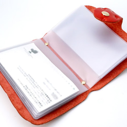 いちごなカードホルダー（牛革製） 3枚目の画像