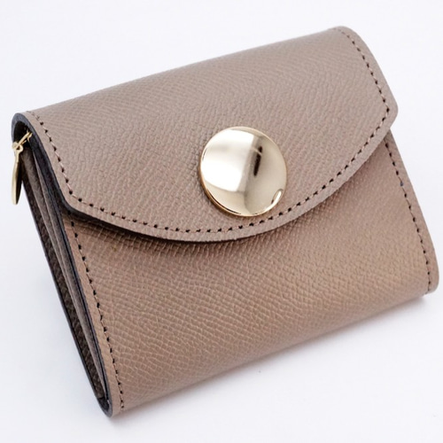 30%OFF】身軽にキメたい時のコンパクト財布｜ビッグボタン型