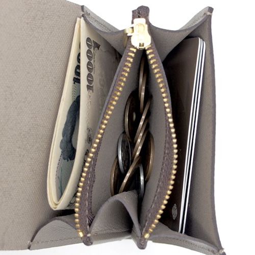30%OFF】身軽にキメたい時のコンパクト財布｜ビッグボタン型
