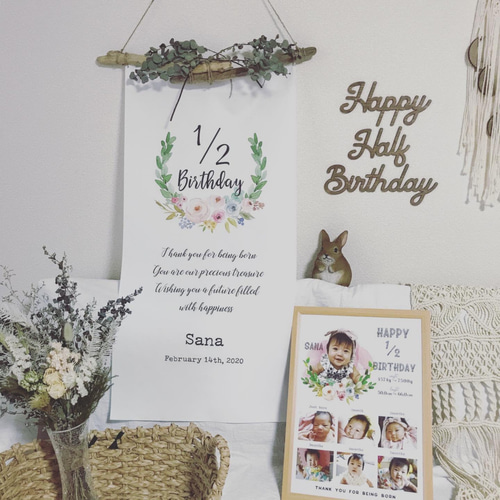 ハンドメイド ハーフタペストリー にじさんじ 7th Anniversary】ハーフタペストリー｜にじさんじ