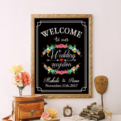 ウェルカムボード『めでためでたの祝い松』 ウェルカムボード Bergamot