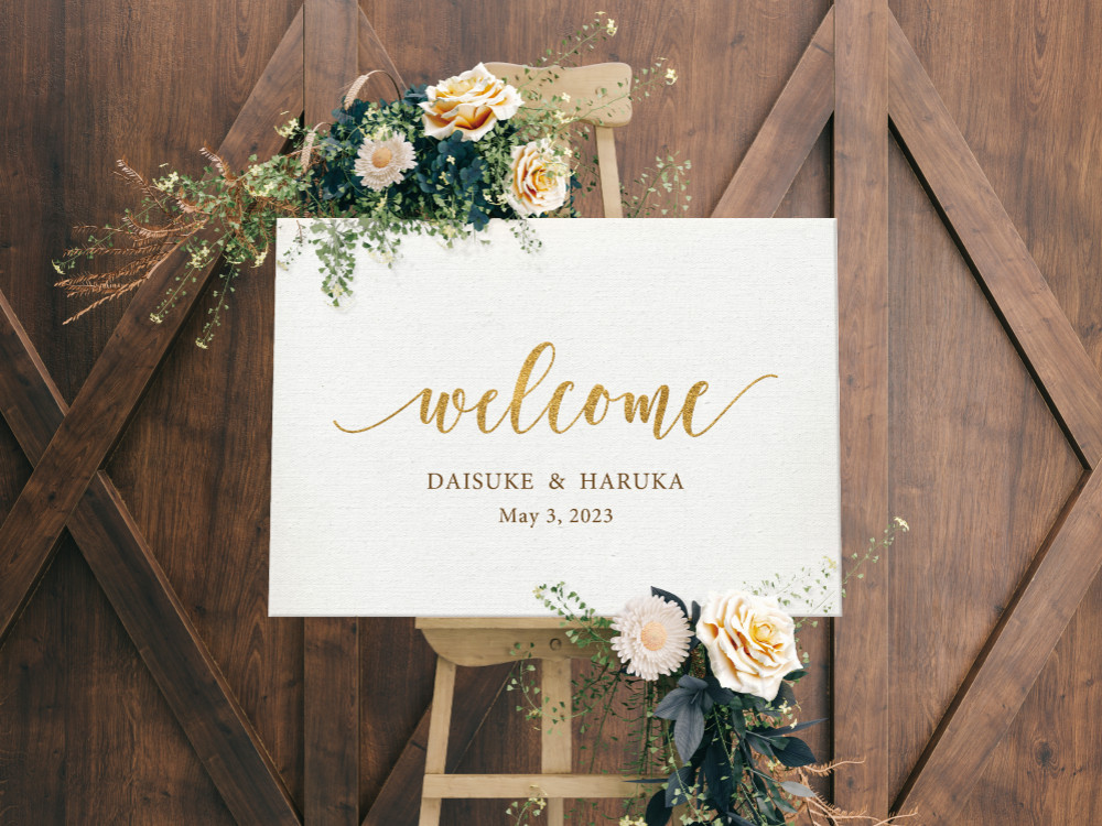 ウエルカムボード