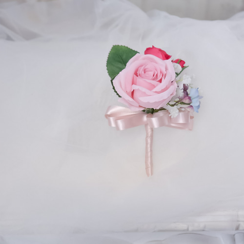 造花ブーケ ピンク ウェディングフォト ウエディングブーケ 二次会 結婚式 造花 ウェディング 花嫁 ブライダル