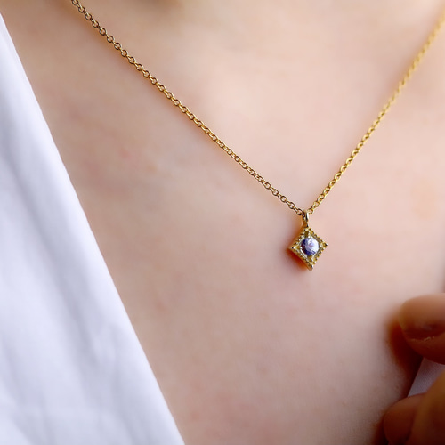 R*︎様 ネックレス K18 K10 アメトリン ネックレス｜63-8180 – L&Co.