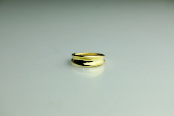 &lt;銀925&gt;戒指“Reverse Komaru薄”戒指&lt;LR033&gt; 第4張的照片