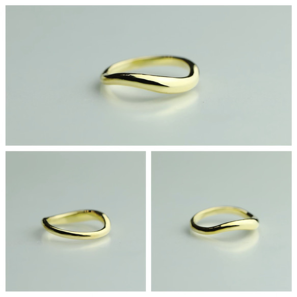 &lt;銀925&gt;戒指“膨脹”戒指&lt;LR035&gt; 第6張的照片
