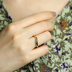 &lt;銀925&gt;戒指“膨脹”戒指&lt;LR035&gt; 第8張的照片