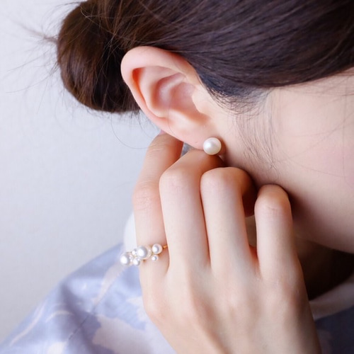 Bubble◯フォークリング ～ゴールド or シルバー～ <r_1> 指輪・リング