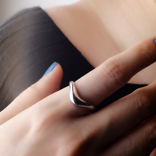 silver925〉Plump V line ring 2〜25号 V字シルバーリング 受注 silver925〉Plump V line ring 2〜25号 V字シルバーリング 受注