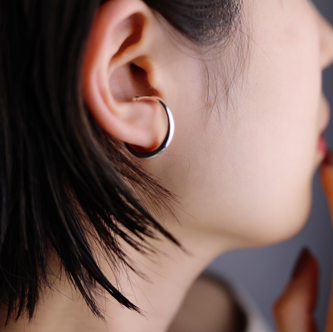 〈silver925〉largeイヤカフ〈片耳分〉LE005