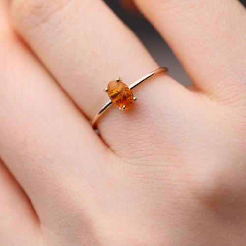 ヌキテパ　アクセサリー　リング　ピンキー18k ヌキテパ アクセサリー リング ピンキー18k 個性きらめく、大人の重ね