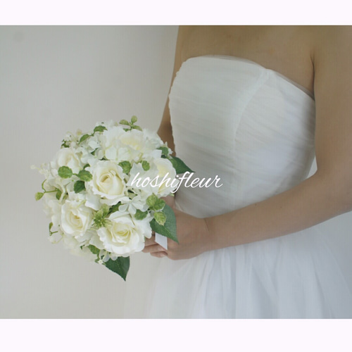 造花ブーケ　結婚式　前撮り　ブーケトニア　ヘア用パーツ 造花ブーケ　結婚式　前撮り　ブーケトニア　ヘア用パーツ