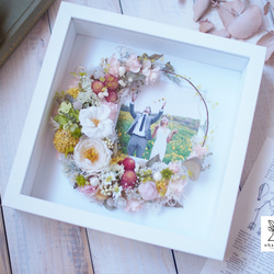 《MESSAGE PRINTING》happy colorful moon flowers photo frame 第7張的照片