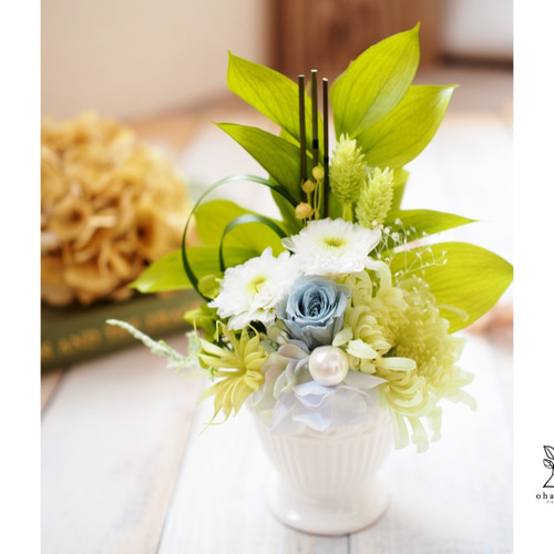 お供え・仏花/枯れないお花】プリザーブドフラワーのお手入れ