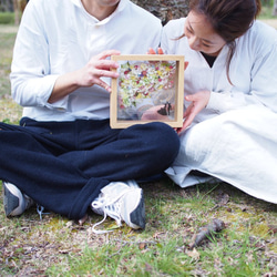 《NAME PRINTING◎wedding》happy balloon colorful flowers frame 第9張的照片