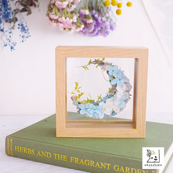 《MESSAGE PRINT◎gift》happy colorful moon flowers frame 第2張的照片