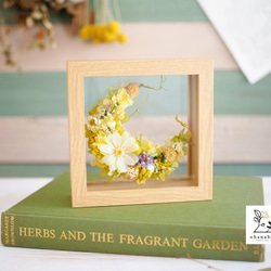 《MESSAGE PRINT◎gift》happy colorful moon flowers frame 第3張的照片