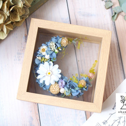 《MESSAGE PRINT◎gift》happy colorful moon flowers frame 第6張的照片