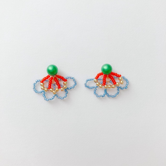 EARRING:「金魚」 Frill 1枚目の画像