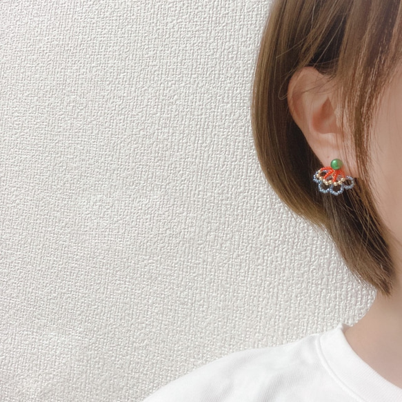 EARRING:「金魚」 Frill 6枚目の画像