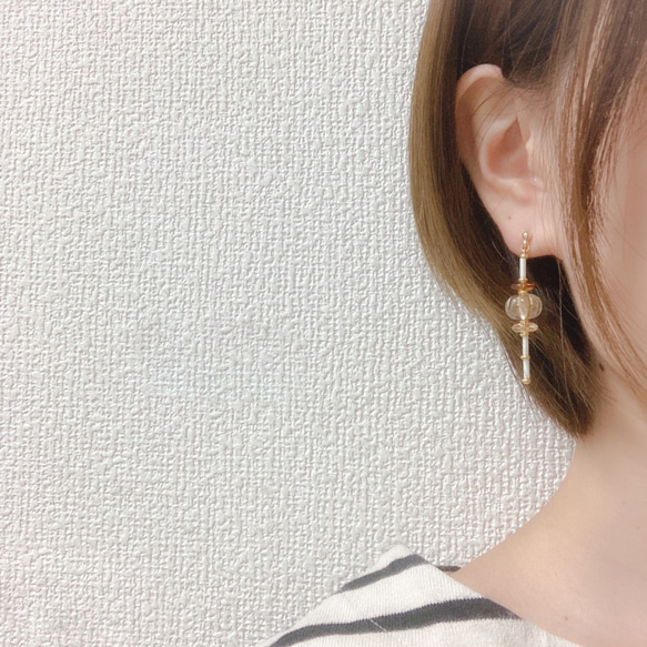 EARRING:「ジャンヌ・ダルク」  香水瓶 5枚目の画像