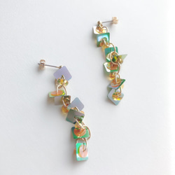 EARRING:「Orange &   Mint」Aurora 3枚目の画像